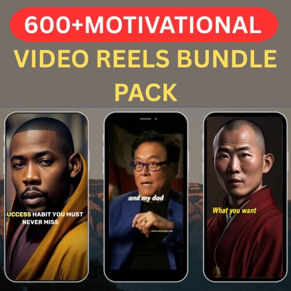 600+ DFY Motivational Reels