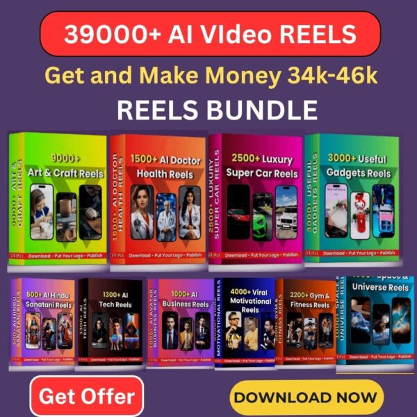 39,000+ AI-Generated Video Reels Bundle